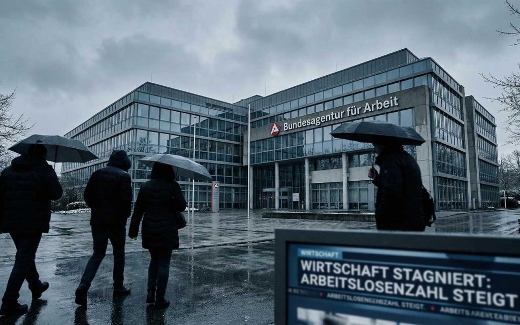 Dämpfer zum Jahresstart: Arbeitslosigkeit nähert sich der kritischen Drei-Millionen-Marke
