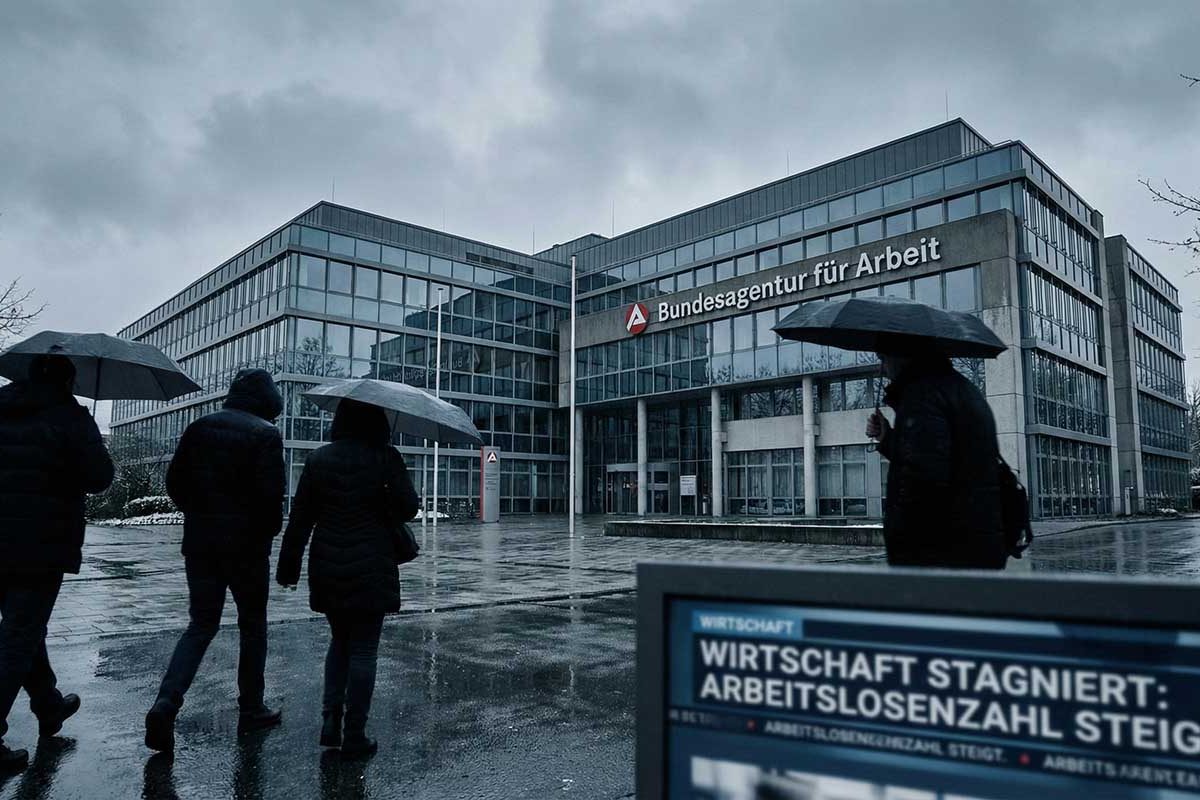 Dämpfer zum Jahresstart: Arbeitslosigkeit nähert sich der kritischen Drei-Millionen-Marke