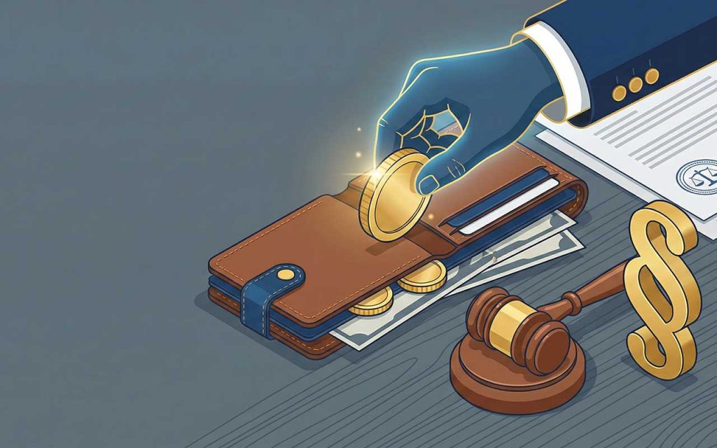 Mobiliarpfändung - Dem Schuldner werden seine Sachen weggenommen