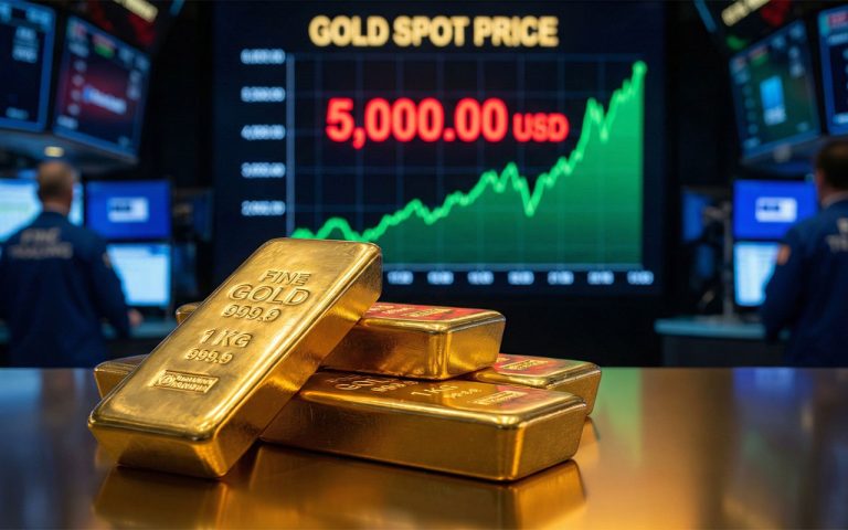 Die 5.000-Dollar-Mauer ist gefallen: Goldpreis erreicht historisches Allzeithoch und definiert die Finanzmärkte neu