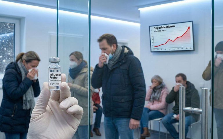 Grippewelle in Hessen: Warum das "dicke Ende" im Februar 2026 noch drohen könnte