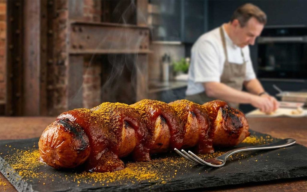 Gipfeltreffen der Giganten: Wenn Berliner Sterneküche auf Bochumer Kult-Wurst trifft