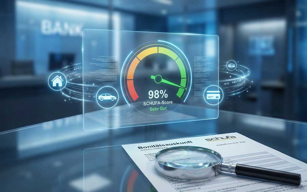 Welche Rolle spielt die SCHUFA beim Bankvertrag?