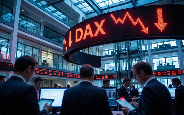 DAX im Abwärtsstrudel: SAP-Absturz und geopolitische Unsicherheiten erschüttern das Börsenparkett