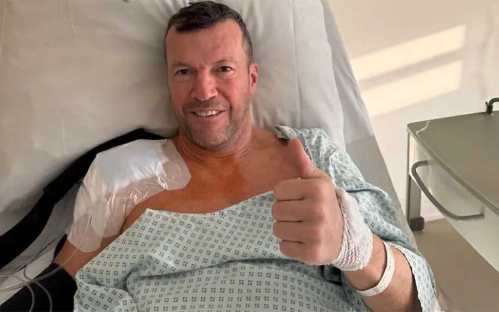 Sorge um den Rekordnationalspieler: Lothar Matthäus meldet sich aus dem Krankenhaus