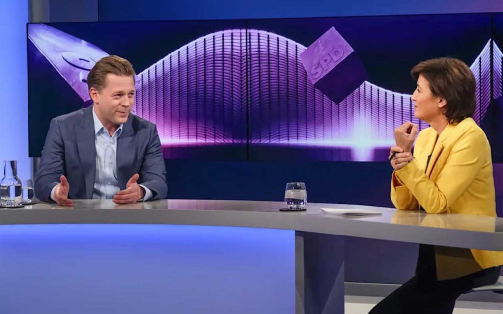 Am 30. Juni 2025 war Helge Fuhst zu Gast bei Sandra Maischberger (59)