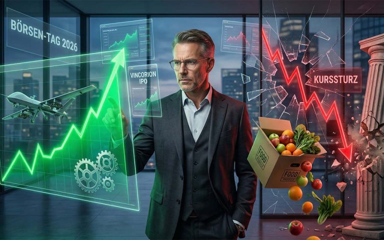 Der Börsen-Tag am 19. März 2026: Rüstungs-IPO glänzt, während der Bankensektor und Pandemie-Gewinner Federn lassen