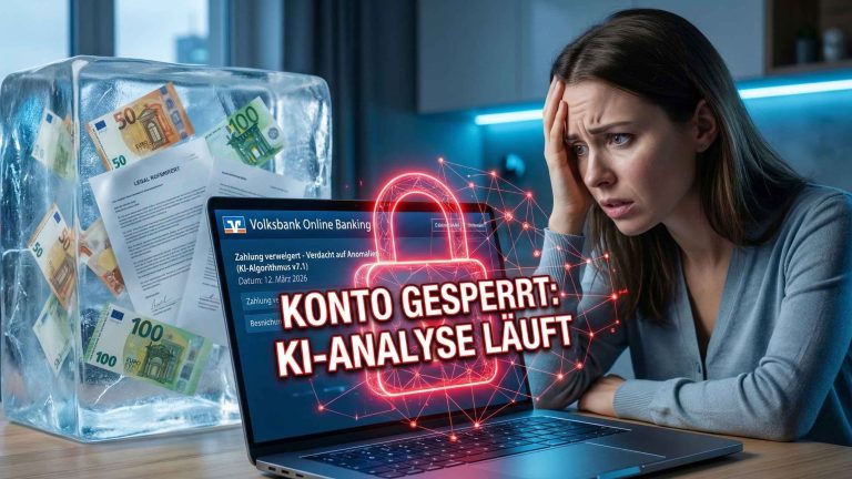KI-gesteuerte Kontosperrungen 2026: Was tun, wenn der Algorithmus Ihr Geld einfriert?