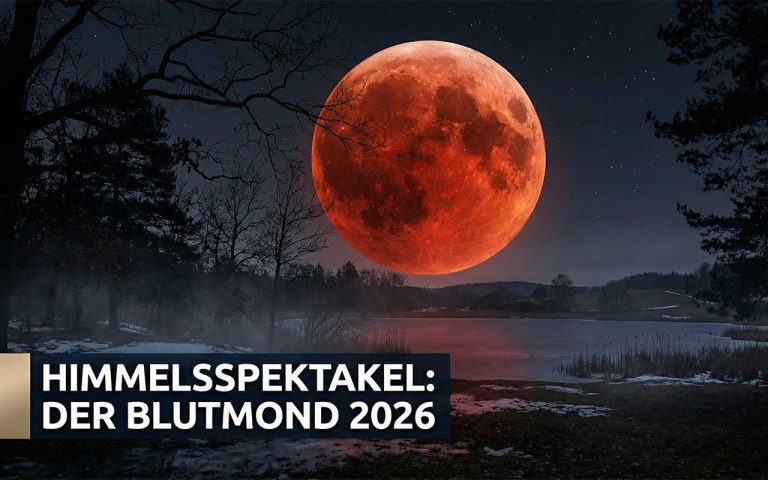 Das astronomische Highlight des Jahres: Der Wurmmond und das Phänomen des Blutmondes im März 2026