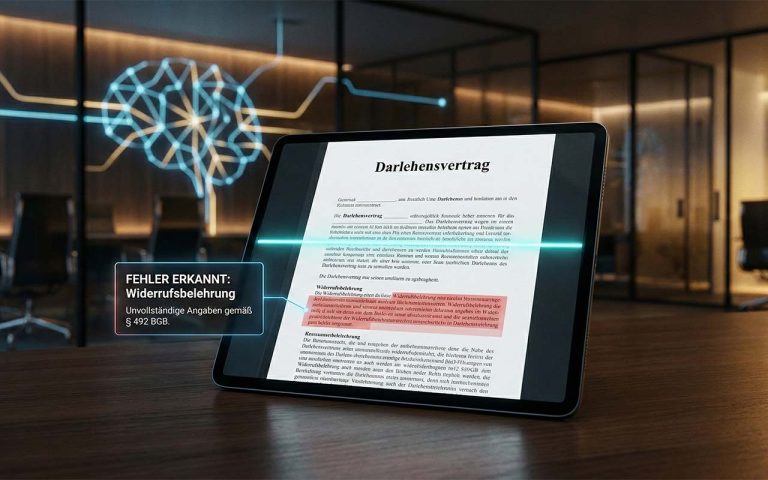 KI-gestützte Vertragsprüfung: In Sekunden zum Rechtssicherheits-Check KI-gestützte Vertragsprüfung: In Sekunden zum Rechtssicherheits-Check