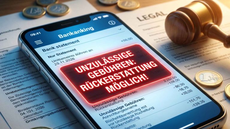 Unzulässige Kontoführungsgebühren: Ihr Recht auf Rückerstattung im Jahr 2026 Unzulässige Kontoführungsgebühren: Ihr Recht auf Rückerstattung im Jahr 2026