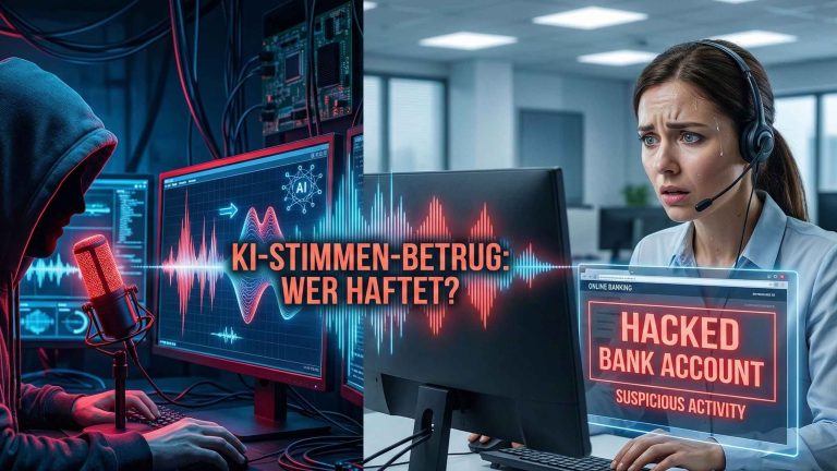 Deepfake-Voice-Scams im Online-Banking: Wenn die KI-Stimme das Konto leerräumt Deepfake-Voice-Scams im Online-Banking: Wenn die KI-Stimme das Konto leerräumt