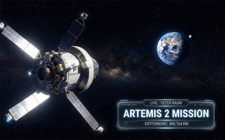 Artemis 2 Mission: Historischer Flug bricht alle Rekorde – Wo zu sehen im Live-Stream Artemis 2 Mission: Historischer Flug bricht alle Rekorde – Wo zu sehen im Live-Stream