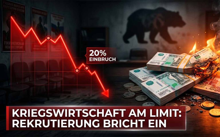 Finanzielle Belastungsgrenze erreicht: Warum Russlands militärische Rekrutierung trotz Rekordprämien einbricht Finanzielle Belastungsgrenze erreicht: Warum Russlands militärische Rekrutierung trotz Rekordprämien einbricht