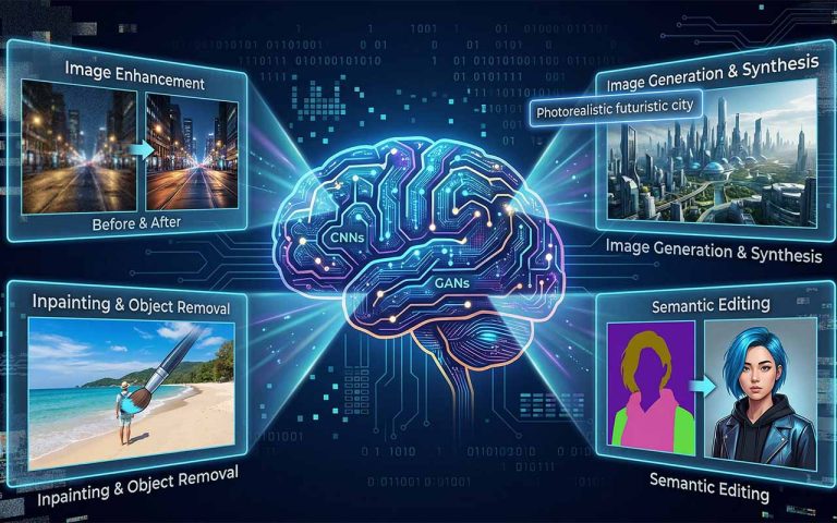 Verfahren der KI-basierten Bildbearbeitung