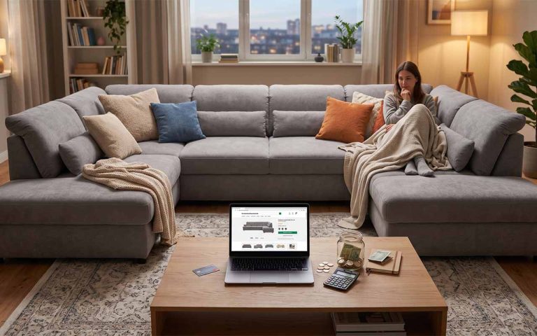 Möbel auf Raten kaufen: Was Verbraucher vor dem Kauf eines U-Sofas wissen sollten
