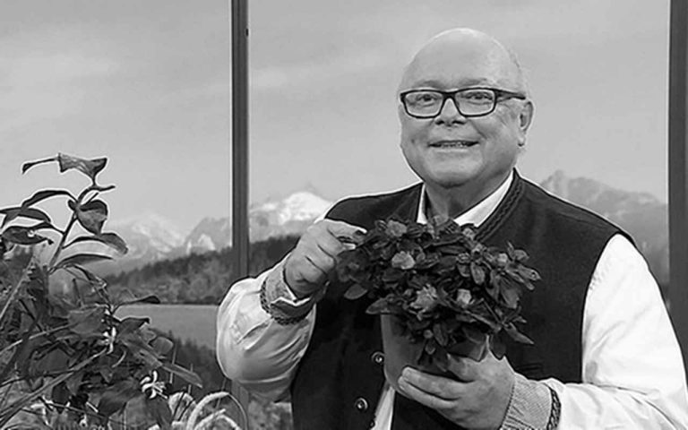 Trauer um einen Publikumsliebling: Fernseh- und Gartenexperte Andreas Modery ist tot