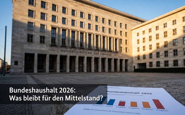 Bundeshaushalt 2026: Wo der Staat spart — und was das für Unternehmer bedeutet