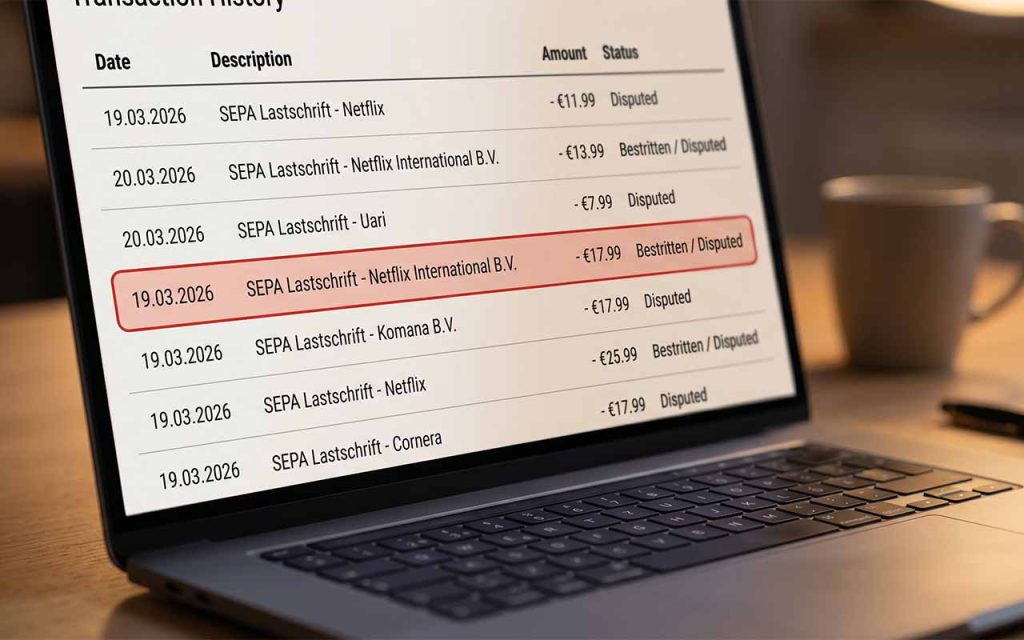 Lastschrift zurückbuchen: So nutzen Sie die 8-Wochen-Frist richtig