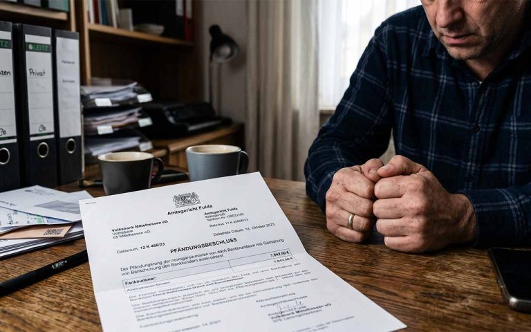 Kontopfändung 2026: Wie Sie Ihr Geld schützen — P-Konto, Freibeträge und Sofortmaßnahmen