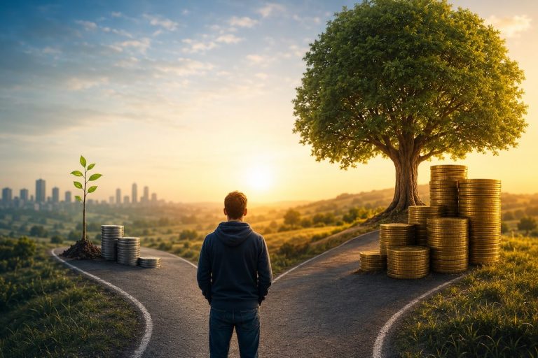 Mit 20 statt mit 30 Jahren sparen: Wie zehn Jahre mehr als 500.000 Euro zusätzlich bringen können Wer mit 20 statt mit 30 Jahren spart, kann dank Zinseszinseffekt mehr als 500.000 Euro zusätzliches Vermögen für die Rente aufbauen