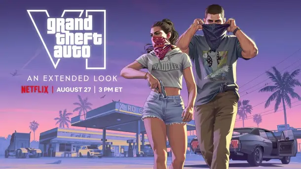 GTA 6 bekommt eigene Netflix-Premiere: Gameplay wird am 27. August gezeigt GTA 6 erhält am 27. August eine spezielle Netflix-Präsentation. Erwartet wird erstmals ausführlicheres Gameplay, später erscheint das Video auch auf YouTube.