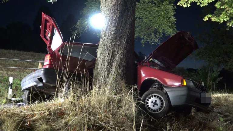 Tödlicher Unfall im Westerwald: Auto prallt gegen Baum, drei Verletzte Tödlicher Unfall bei Hartenfels im Westerwald: Ein Auto prallt gegen einen Baum. Ein Mensch stirbt, drei Verletzte kommen in Krankenhäuser.